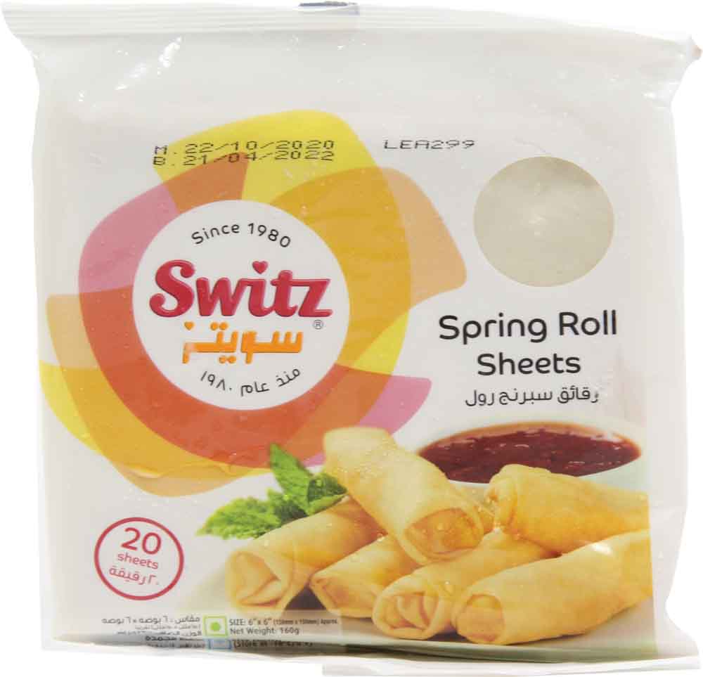 Spring Home, TYJ Spring Roll Pastry, 340 Grams(gm)