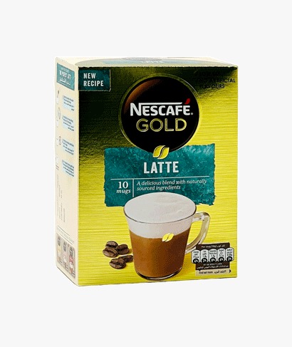 NESCAFE Gold Cappuccino Latte Sweetened Coffee Drink 240 Sticks X 18gm