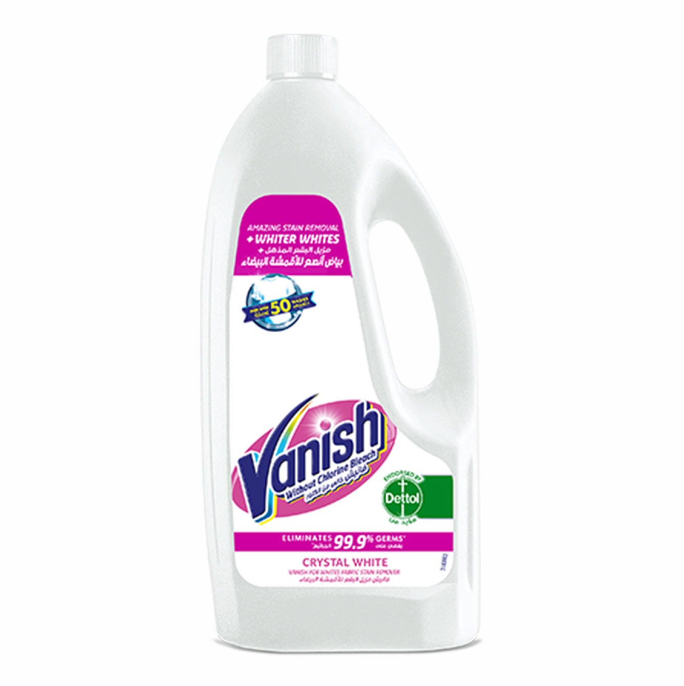 Vanish Gel Oxi Action Cristal Blanc 900 gr